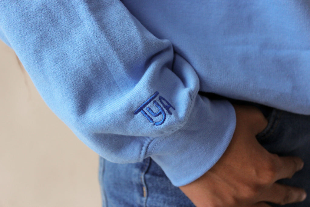 "Recovering Perfectionist" Embroidered Sweatshirt