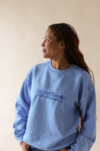 "Recovering Perfectionist" Embroidered Sweatshirt