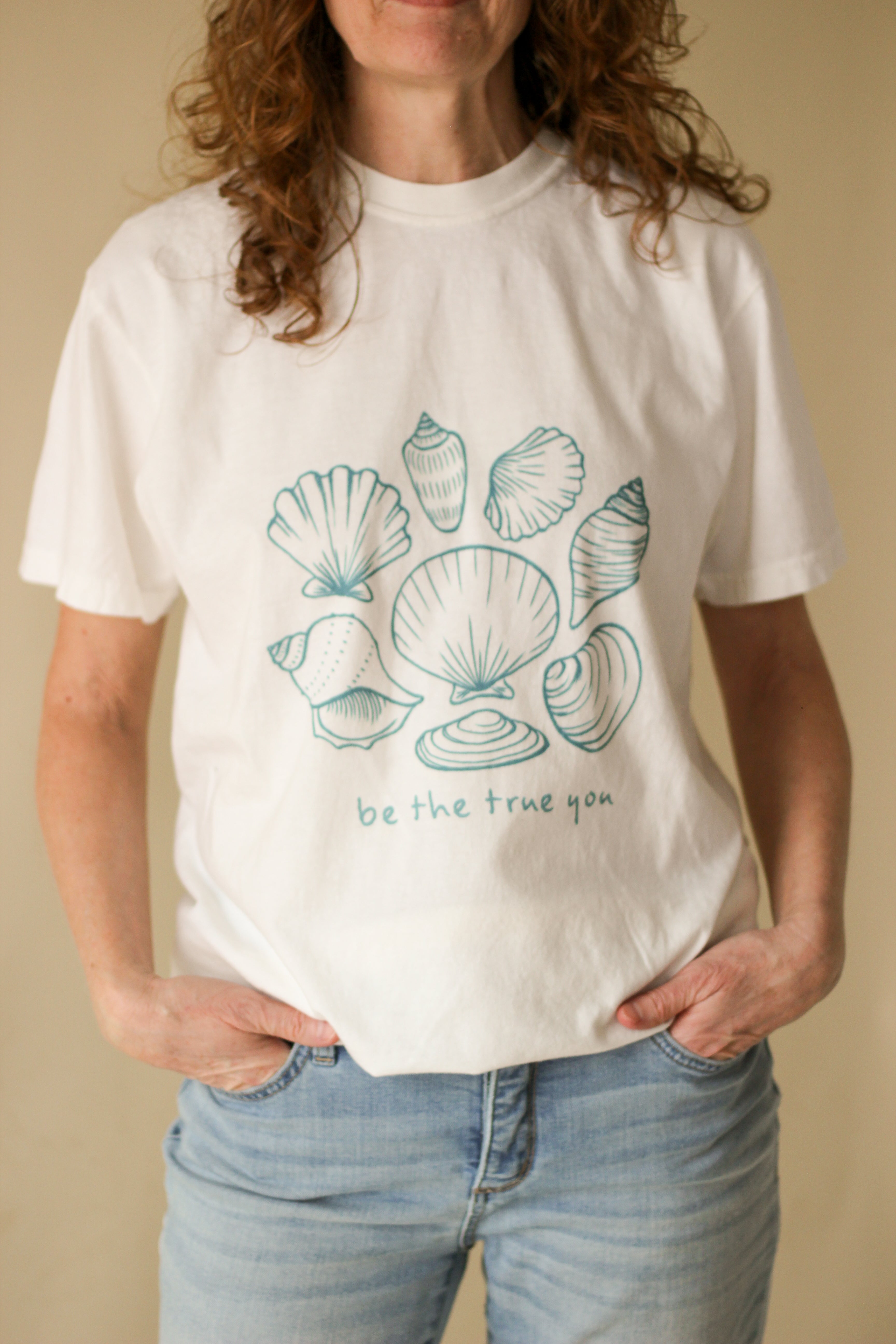 "Be The True You" Unisex T-shirt - White